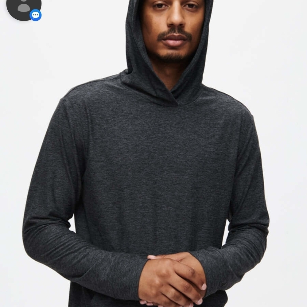 Men's Charcoal Gray Hoodie